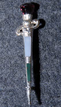 Antique Gem-Set Dirk